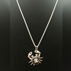 Zipper Pull Pendant Necklace